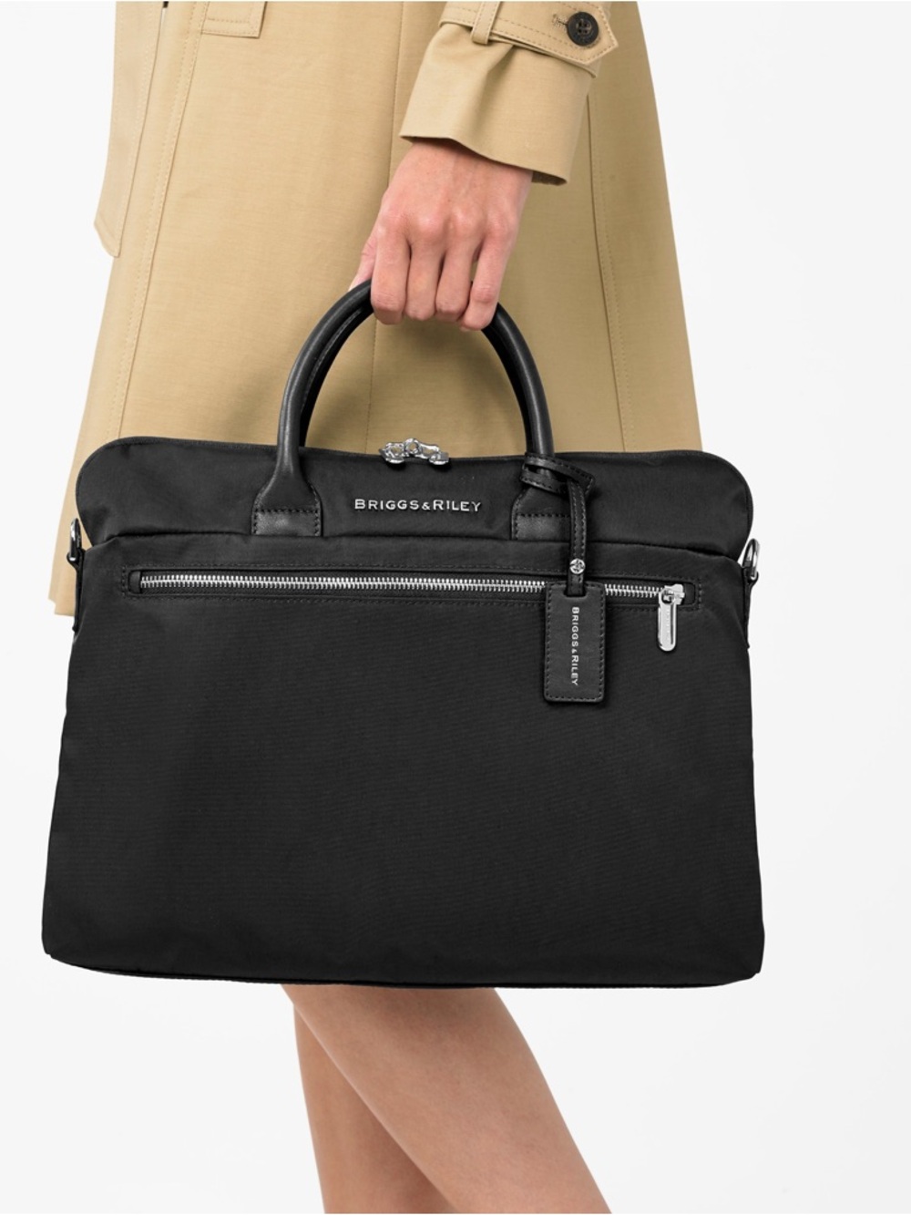 Briggs & Riley rhapsody slim business briefcase - Picture 7 of 8